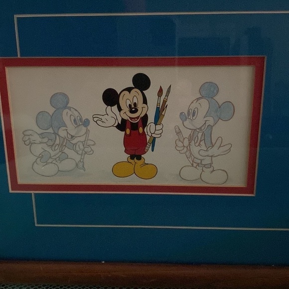 Mickey Mouse picture with postage stamp Walt Disney - Picture 2 of 11